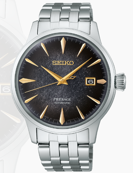 Gent's Stainless Steel Seiko Automattic COCKTAIL LE "NIGHT-TIME TOKYO" SRPK93 NEW