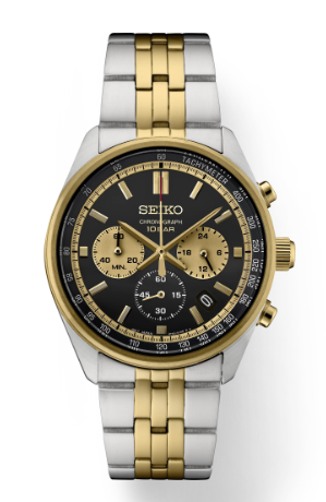 Gent's Two-tone Seiko Watch Essentials SSB430 New