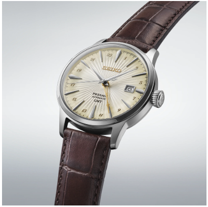 Gent's Stainless Steel Seiko Automattic Cocktail Time "Acacia" SSK041 New