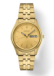 Gent's Yellow Seiko Essential Dress Watch New SUR434