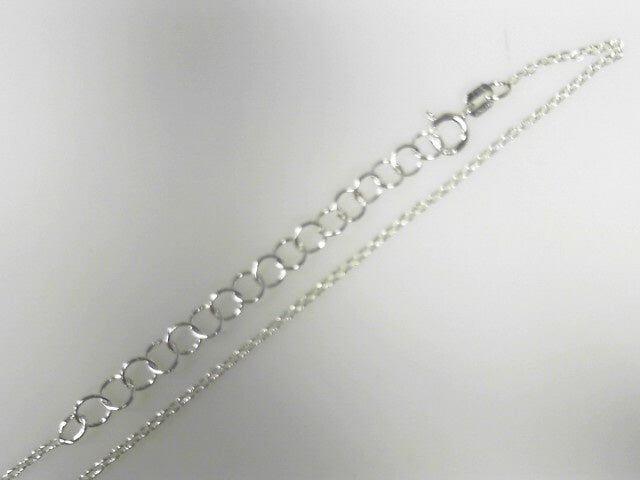 Sterling Silver Rolo Chain 18" New