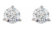 14k White Gold New Lab Diamond Studs, 1.00 ctw VS1 / E, New