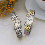 Lady's Two-tone Seiko Essentials Quartz Watch New SWR087