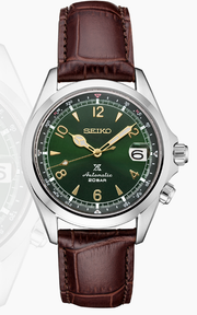 Gents Seiko Steel Prospex "Alpinist" Watch New SPB121