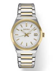 Gent's Two-tone Steel Seiko Essentials Watch New SUR558