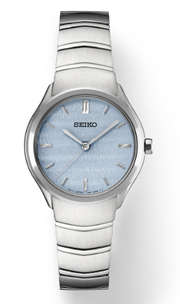 Lady's Steel Seiko Essential Watch New SUR549