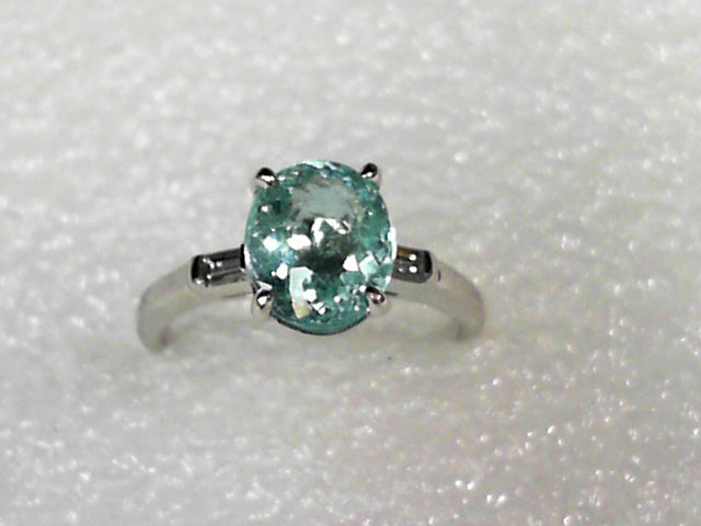 Oval Cut Paraiba Tourmaline Engagement Ring Cocktail Ring in Sterling –  shine of diamond