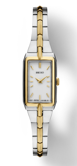 Ladies Two-Tone Seiko Watch New SWR044