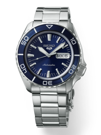 Gent's Stainless Steel Seiko 5 Divers Watch New SRPK97