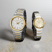 Gent's Two-tone Steel Seiko Essentials Watch New SUR558