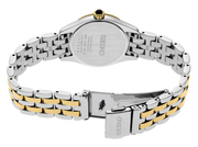 Ladies Two-Tone Seiko Crystals Watch New SUR540