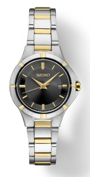 Ladies Two-Tone Seiko Watch New SUR414