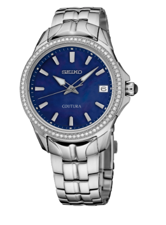 Lady's Steel Seiko Coutura Watch New SUR591