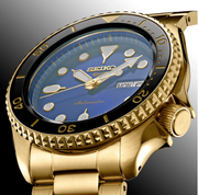 Gent's Yellow Seiko 5 Divers Watch New SRPK20